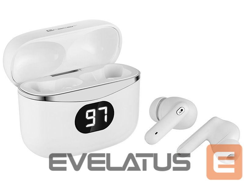 Wireless headphones Tracer 47216 T5 TWS BT White