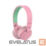 Wireless headphones Tellur  Buddy Bluetooth Over-Ear Headphones Pink 