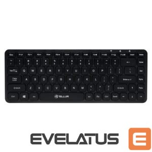 Arvuti klaviatuur Tellur  Mini Wireless Keyboard Black 