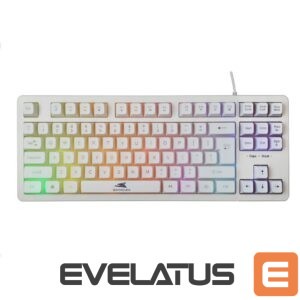 Arvuti klaviatuur Baracuda  BGK-01114 Krill White US 