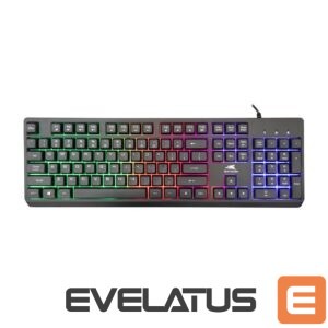 Computer keyboard Baracuda  BGK-02114 Starfish Black US 