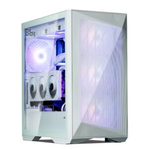 Datoru korpusi ZALMAN  Z9 Iceberg MS ATX ARGB fan.x4, White 