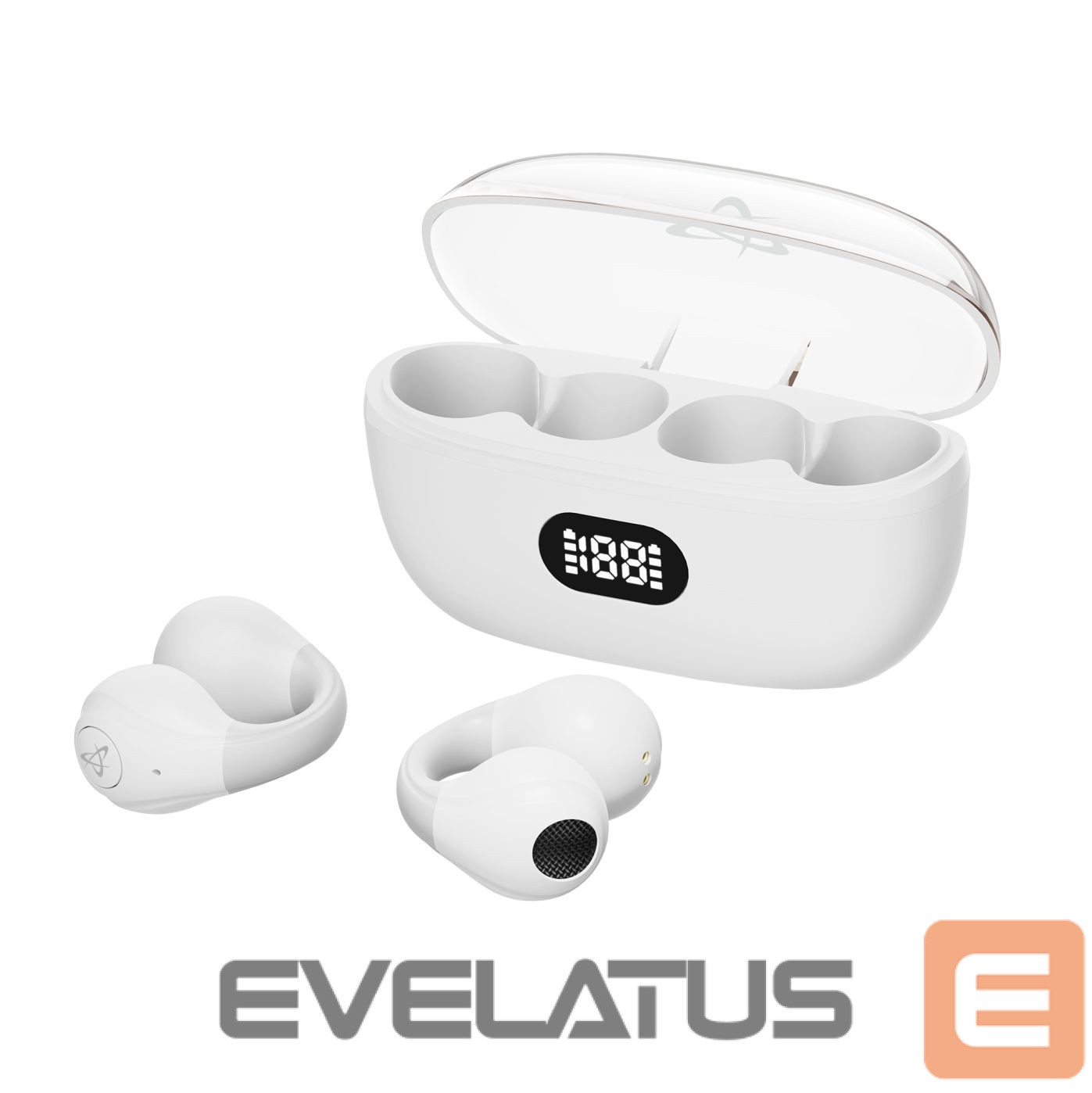 Bezvadu austiņas Sbox EB-OWS14 White