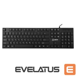 Arvuti klaviatuur Sbox  K-123 US 