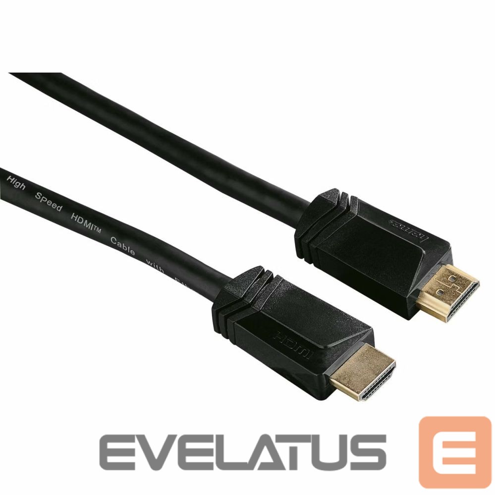 Kaabel Hama Hama 00122105 High Speed HDMI Cable, plug - plug Ethernet gold-plated 3m