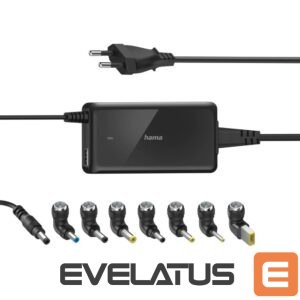 Kitas kompiuterio priedas Hama  Hama 00200000 Universal Notebook AC Adapter 