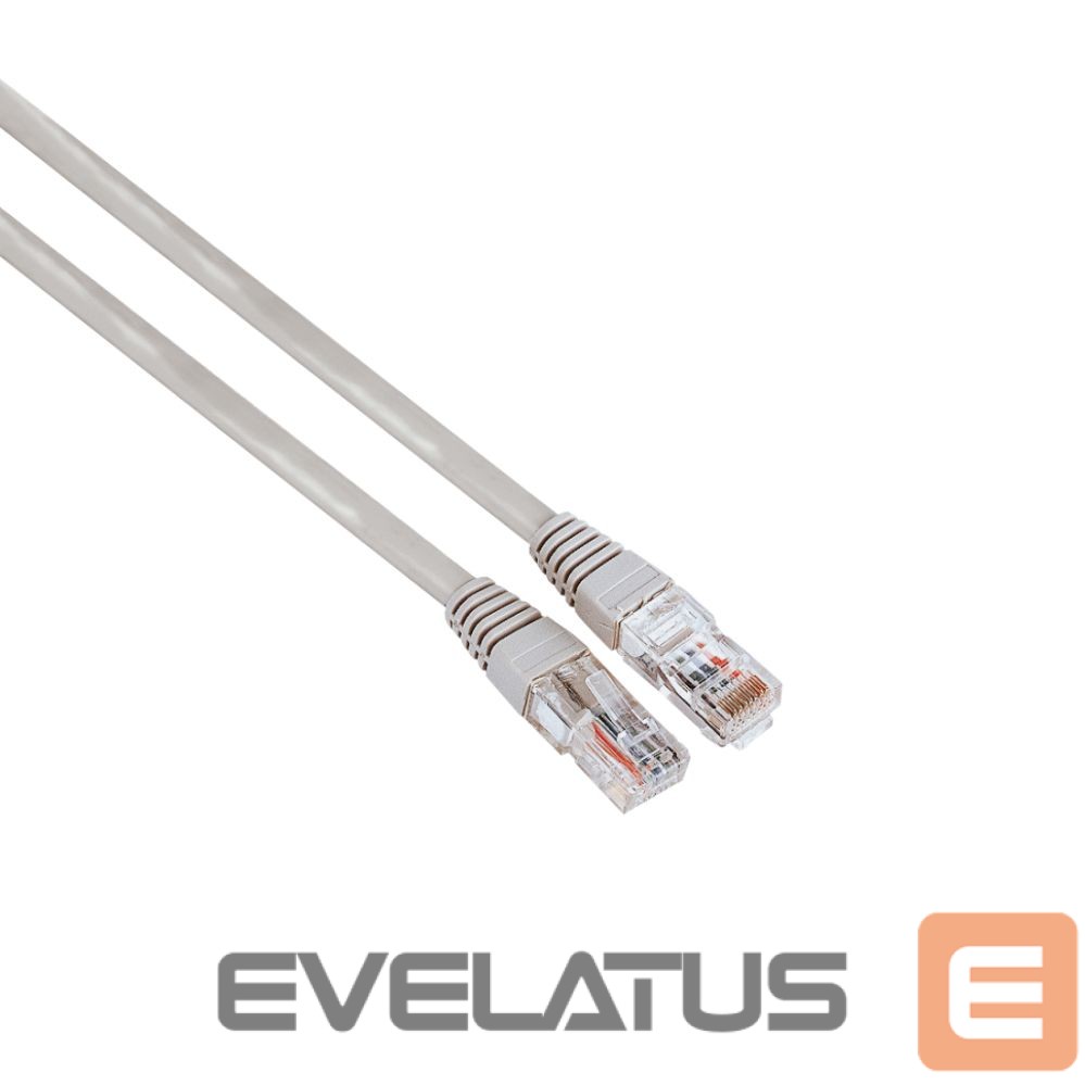 Cable Hama Hama 00200913 CAT5e Patch Cable, F/UTP Shielded, 3 M, Grey