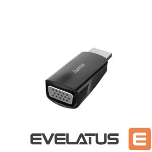 Kitas kompiuterio priedas Hama  Hama 00200344 Video Adapter, HDMI Plug - VGA Socket, Full HD 1080p 