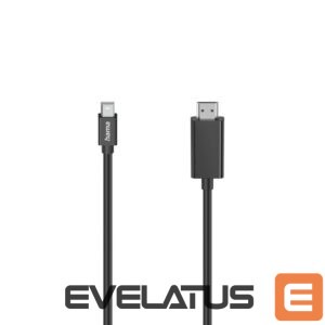 Kabelis Hama  Hama 00200711 Video Cable, Mini-DI Plug - HDMI Plug, Ultra-HD 4K, 1.5m 