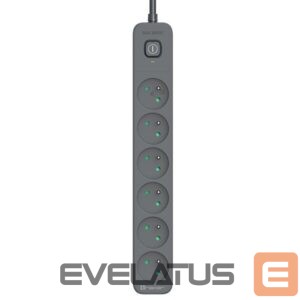 Koduelektroonika Tracer  47025 Zebra mobile ready 1.5m (5 outlets + 2USB 2,1A) 