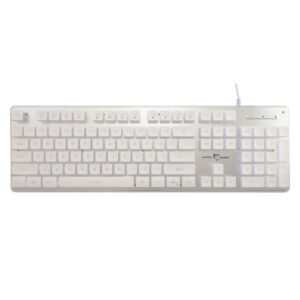 Arvuti klaviatuur White Shark  GK-003241 Tachi White US 