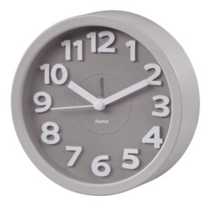 Interjerui Hama  Hama 00186324 Retro Alarm Clock Grey 