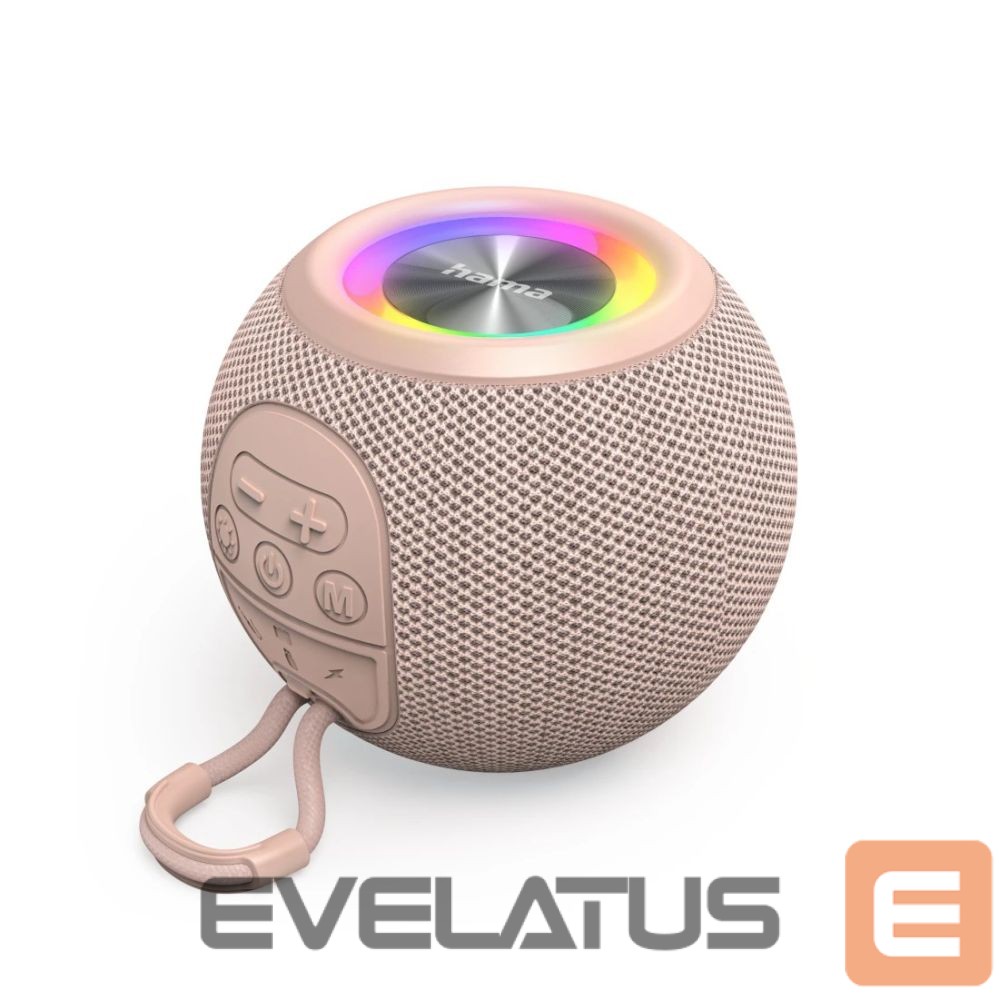 Bluetooth speakers Hama Hama 00188240 Ball Shape 3,0 Pink
