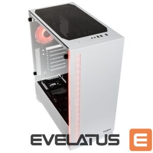 Datoru korpusi ZALMAN  S5 White ATX, RGB fan + fan, T/G 