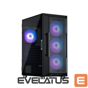 Computer case ZALMAN  I3 NEO, ARGB fan x4 Black 