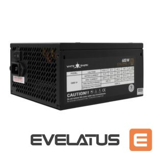 Arvuti komponendid White Shark  GPSU-B600S Colonel-3 600W 80+ Bronze FullModular 