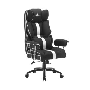 Компьютерные креслa / столы White Shark  LE MANS Gaming Chair black/white 