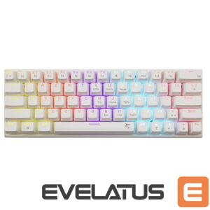 Computer keyboard White Shark  GK-002211V2  Wakizashi 2 White US Red Switches 