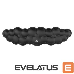 Mouse pad White Shark  KP-011 Cumulus Cloudy Keyboard Wrist Rest Black 