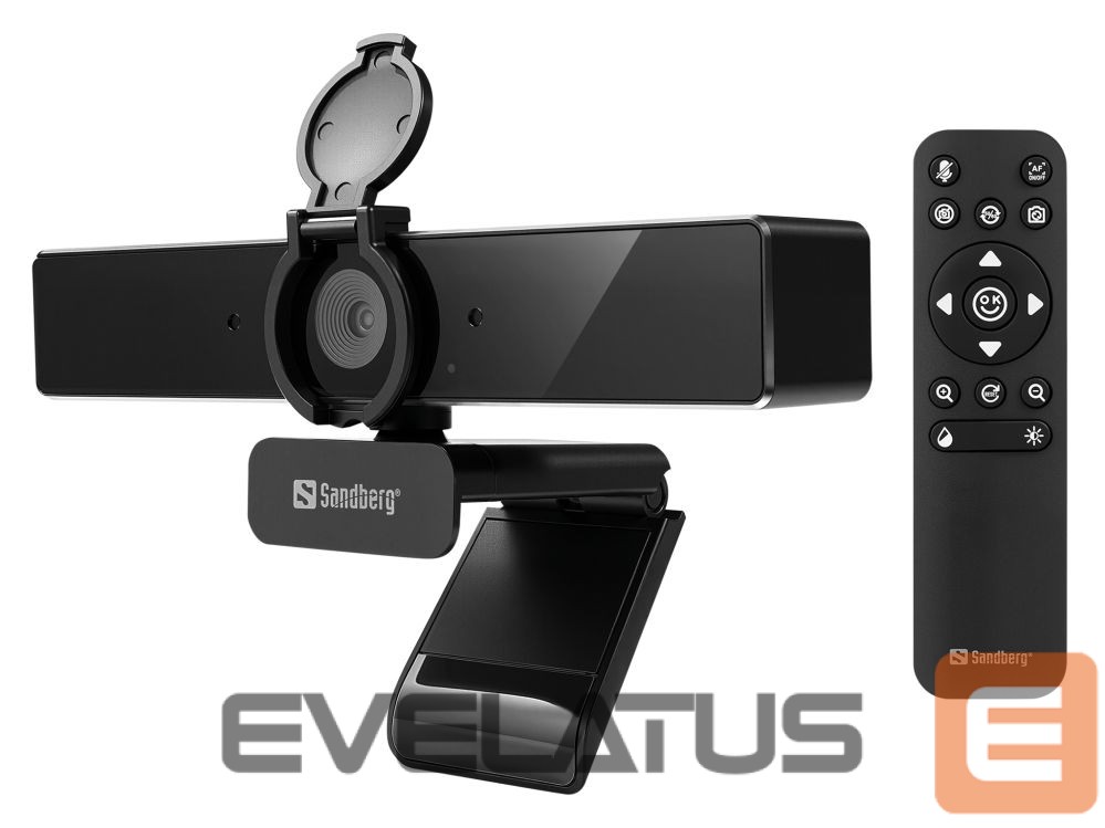 Laptop computer Sandberg 134-45 USB-C/A Webcam Pro Remote 4K