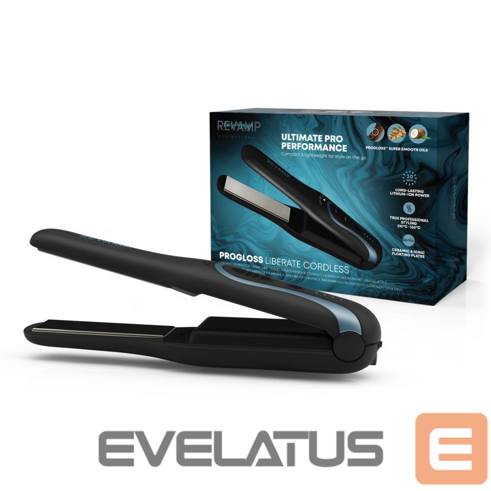 Juuste sirgendaja Revamp ST-1750-EU2 Liberate Shine Cordless Compact Ceramic Hair Straightener