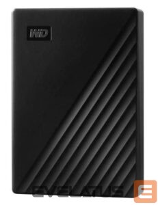 Hard drive HDD Western Digital  External HDD||My Passport|6TB|USB 2.0|USB 3.2|Black|WDBR9S0060BBK-WESN 