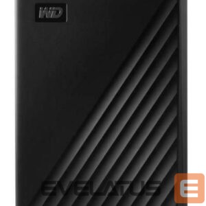 Hard drive HDD Western Digital  External HDD||My Passport|6TB|USB 2.0|USB 3.2|Black|WDBR9S0060BBK-WESN 