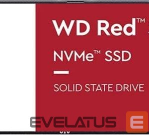 Kõvaketas SSD Western Digital  SSD||Red SN700|500GB|M.2|PCIE|NVMe|Write speed 2600 MBytes/sec|Read speed 3430 MBytes/sec|WDS500G1R0C 
