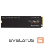 Kõvaketas SSD Western Digital  SSD||Black SN850X|1TB|M.2|PCIE|NVMe|Write speed 6300 MBytes/sec|Read speed 7300 MBytes/sec|2.38mm|TBW 600 TB|WDS100T2XHE 
