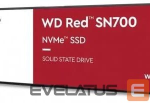 Kõvaketas SSD Western Digital  SSD||Red SN700|4TB|M.2|NVMe|Write speed 3100 MBytes/sec|Read speed 3400 MBytes/sec|TBW 5100 TB|WDS400T1R0C 