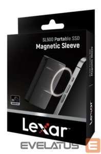 Kietasis diskas HDD Lexar  SSD ACC SLEEVE/LSL500XSLEEVE-RNBNG 