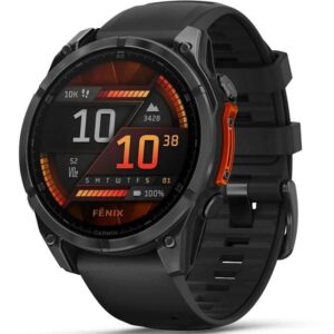 Nutikell Garmin  SMARTWATCH FENIX 8/SLATE GRAY 51 mm, AMOLED 
