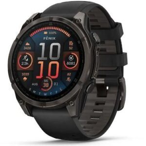 Nutikell Garmin  SMARTWATCH FENIX 8 SAPPHIRE/BLACK/GRAY 47 mm, AMOLED 