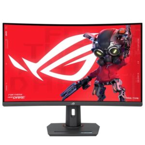 Monitoriai Asus  LCD Monitor||ROG Strix XG32WCMS|31.5"|Gaming/Curved|Panel VA|2560x1440|16:9|280Hz|1 ms|Swivel|Pivot|Height adjustable|Tilt|90LM09X0-B01970 
