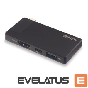 Converter LINDY  I/O DOCKING STATION USB-C/DST-MICRO 43336 