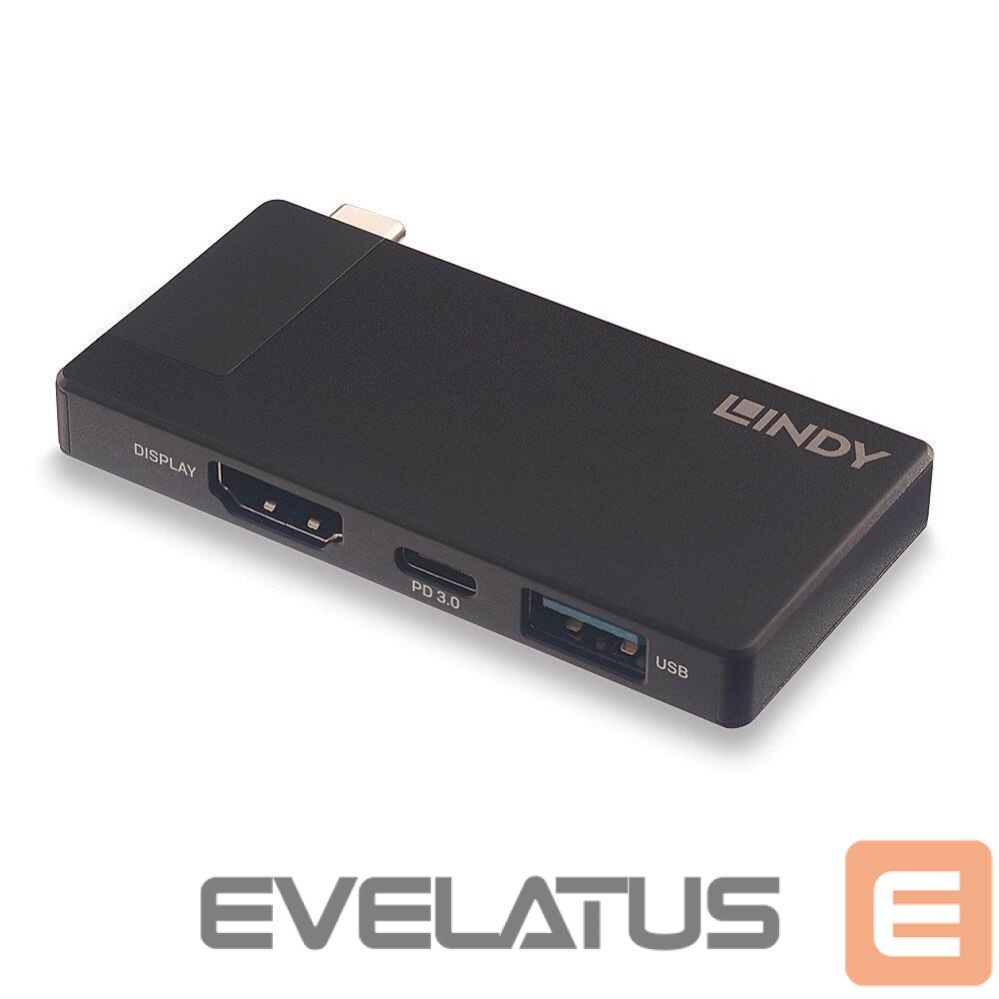 Converter LINDY I/O DOCKING STATION USB-C/DST-MICRO 43336
