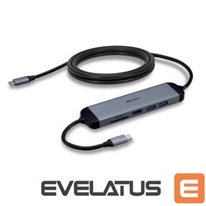 Adapteris LINDY  I/O DOCKING STATION USB-C/DST-MICRO 140 43326 