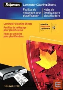 Biroja piederumi Fellowes  LAMINATOR ACC CLEANING SHEET/10PCS 5320604 