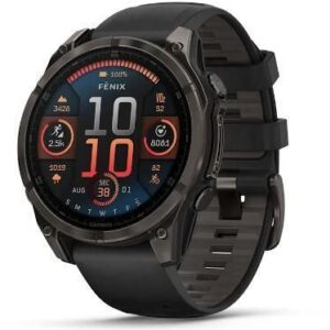 Nutikell Garmin  SMARTWATCH FENIX 8 SAPPHIRE/BLACK/GRAY 010-02905-21 