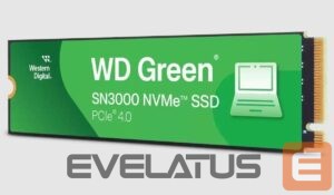 Hard drive SSD Western Digital  SSD||Green|1TB|M.2|PCIe Gen4|NVMe|Write speed 4200 MBytes/sec|Read speed 5000 MBytes/sec|2.3mm|TBW 150 TB|WDS100T4G0E 