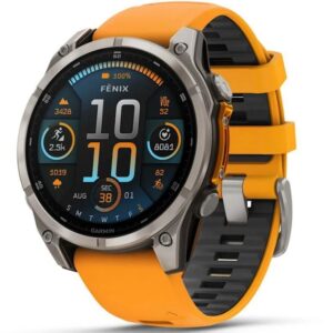 Nutikell Garmin  SMARTWATCH FENIX 8 SAPPHIRE/ORANGE 51mm 010-02905-11 
