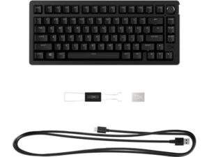 Kompiuterio klaviatūra HyperX  KEYBOARD ALLOY RISE 75 S BLACK/7G7A4AA#ABA 