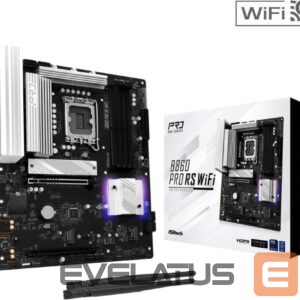 Intel protsessori emaplaat Asrock  Mainboard||Memory DDR5|Memory slots 4|1xPCI-Express 4.0 16x|1xPCI-Express 5.0 16x|1xM.2|1xHDMI|1xDisplayPort|1xAudio-In|1xAudio-Out|1xMicrophone|2xUSB 2.0|6xUSB 3.2|1xUSB-C|1xRJ45|B860PRORSWIFI 