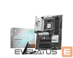 AMD procesoriaus pagrindinė plokštė MSI  Mainboard||AMD B850|SAM5|ATX|Memory DDR5|Memory slots 4|4xPCI-Express 16x|3xM.2|1xDisplayPort|1xAudio-In|1xAudio-Out|1xMicrophone|4xUSB 2.0|2xUSB 3.2|2xUSB-C|1xOptical S/PDIF|1xRJ45|B850GAMINGPLUSWIFI 