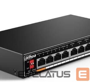 Võrgulülitid DAHUA  Switch||Desktop/pedestal|8x10Base-T / 100Base-TX|PoE ports 4|60 Watts|SF1008LP 