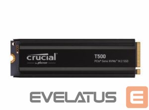 Kõvaketas SSD Crucial  SSD||T500|4TB|M.2|PCIe Gen4|NVMe|3D NAND|Write speed 6900 MBytes/sec|Read speed 7000 MBytes/sec|TBW 2400 TB|CT4000T500SSD5 