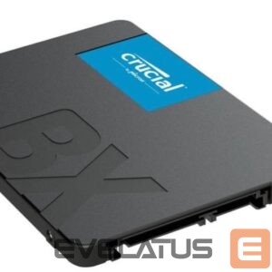Kõvaketas SSD Crucial  SSD||BX500|4TB|SATA 3.0|Write speed 500 MBytes/sec|Read speed 540 MBytes/sec|2,5"|TBW 1000 TB|CT4000BX500SSD1 