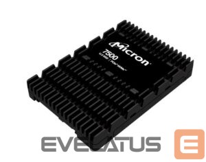 Kietasis diskas SDD Micron  SSD||SSD series 7500 PRO|3.84TB|PCIe Gen4|NVMe|NAND flash technology TLC|Write speed 5300 MBytes/sec|Read speed 6800 MBytes/sec|Form Factor U.3|TBW 7008 TB|MTBF 2000000 hours|MTFDKCC3T8TGP-1BK1DABYYR 