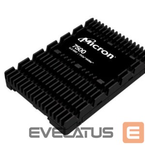 Kõvaketas SSD Micron  SSD||SSD series 7500 PRO|3.84TB|PCIe Gen4|NVMe|NAND flash technology TLC|Write speed 5300 MBytes/sec|Read speed 6800 MBytes/sec|Form Factor U.3|TBW 7008 TB|MTBF 2000000 hours|MTFDKCC3T8TGP-1BK1DABYYR 