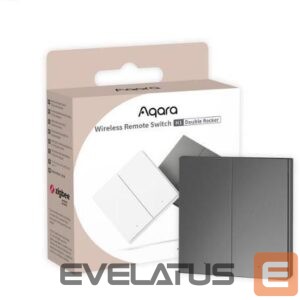 Smart device AQARA  SMART HOME WRL REMOTE SWITCH/DOUBLE H1 WRS-R02 G 